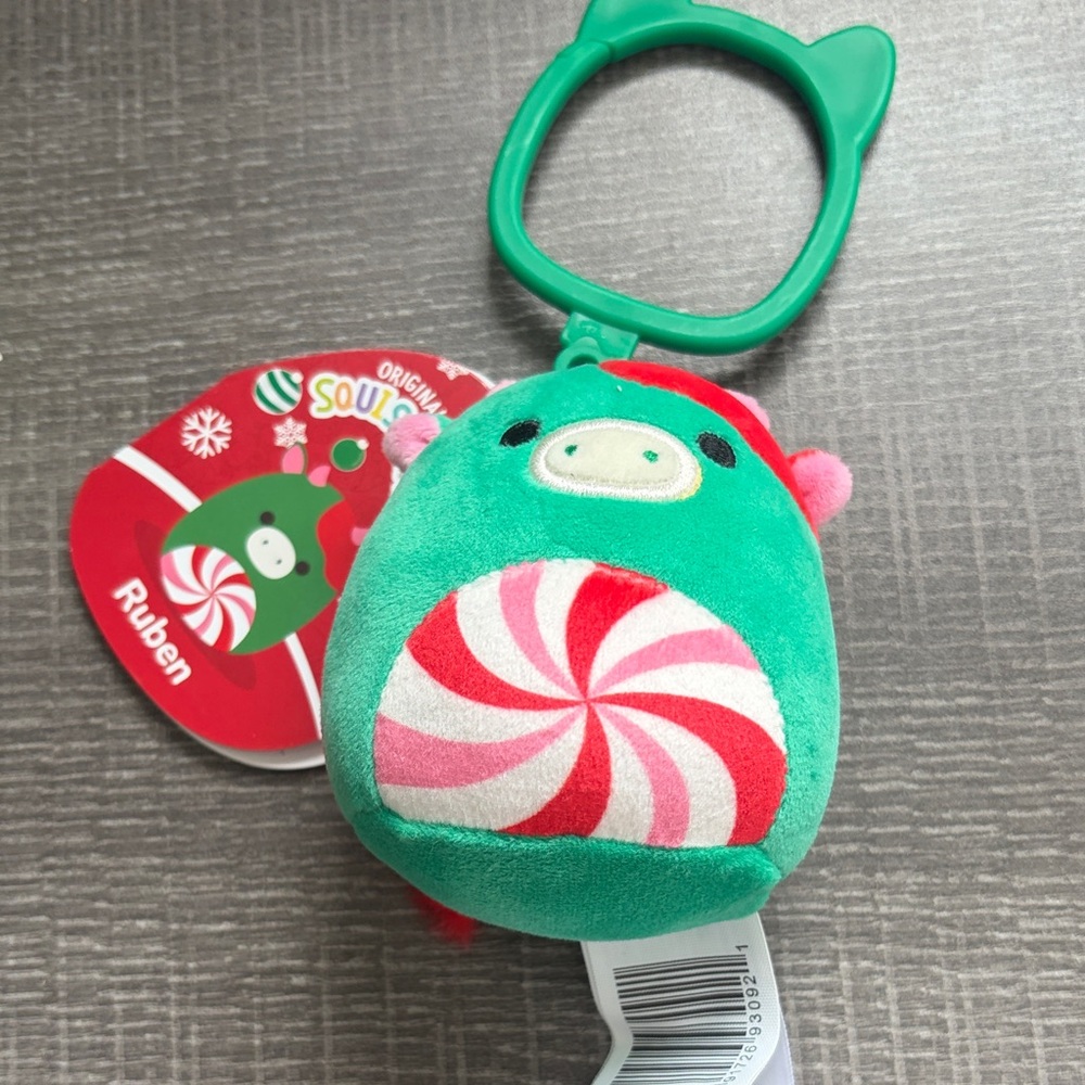 Squishmallows Green and Red Stuffed Animal